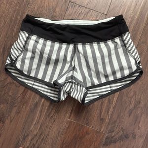 Lululemon run speed shorts